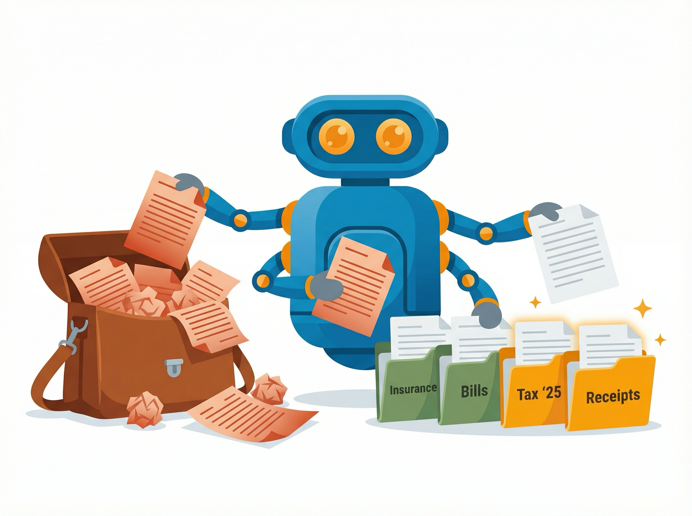 AI processing documents